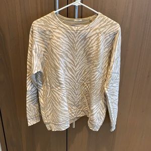 Mother Denim animal print sweatshirt